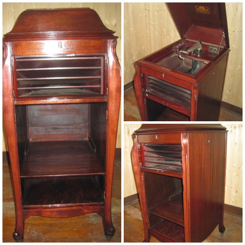 New stain and poly in progress. Thank goodness for Nana and her back cottage. 