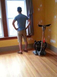 It's like he knew what was coming before we even started