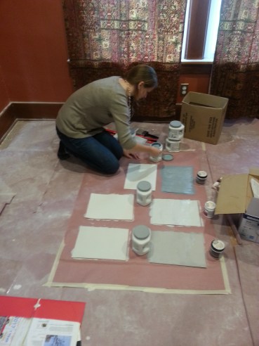 Testing paint colors!